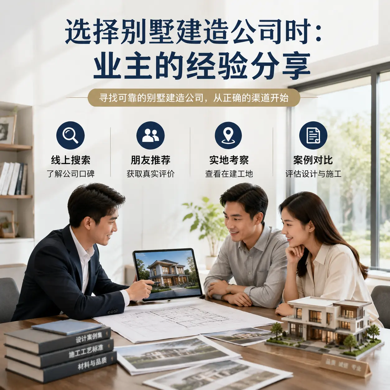 选择别墅建造公司时： 龙里 业主的经验分享