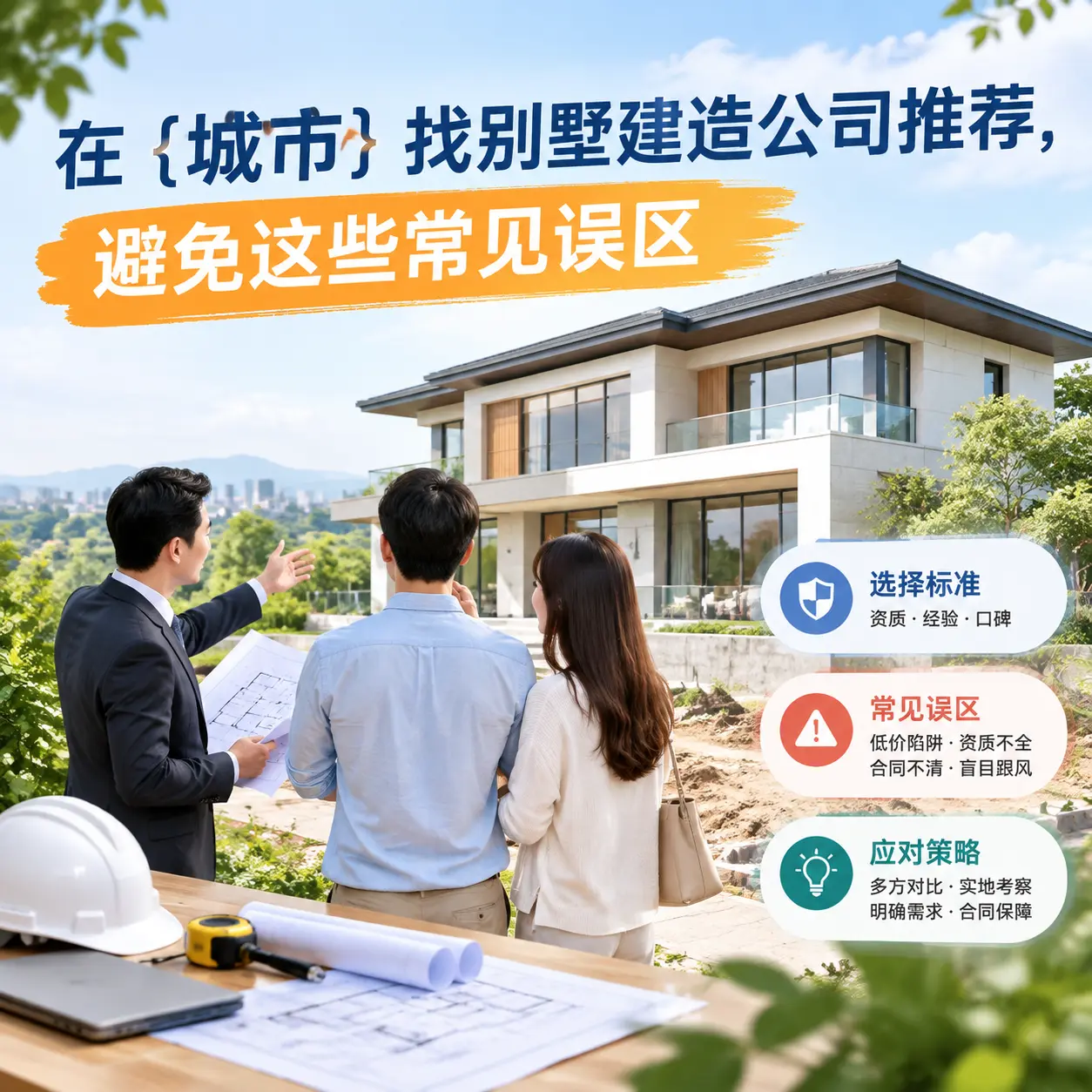 在 龙里 找别墅建造公司推荐,避免这些常见误区