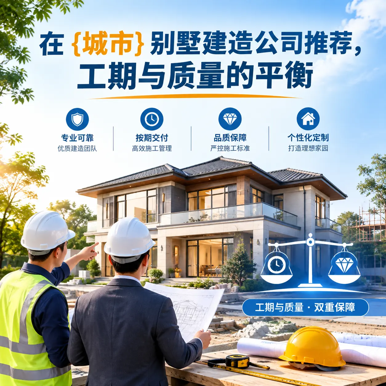 在 龙里 别墅建造公司推荐,工期与质量的平衡