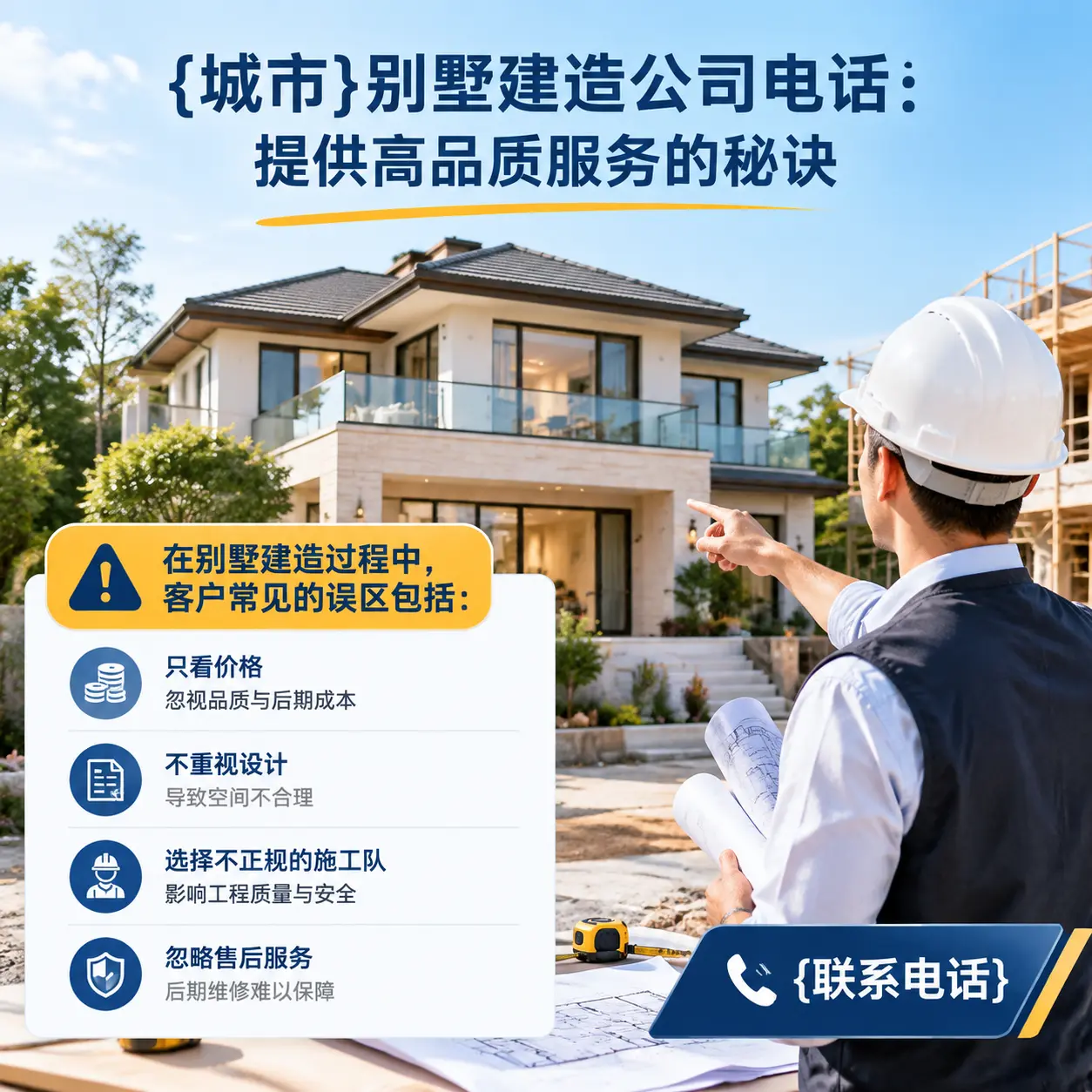 龙里别墅建造公司电话：提供高品质服务的秘诀