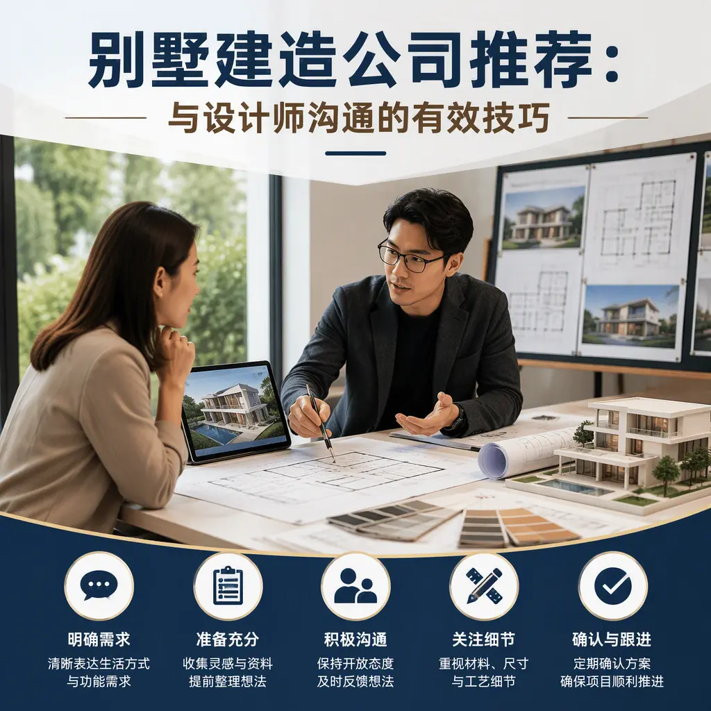 别墅建造公司推荐:与设计师沟通的有效技巧在 龙里