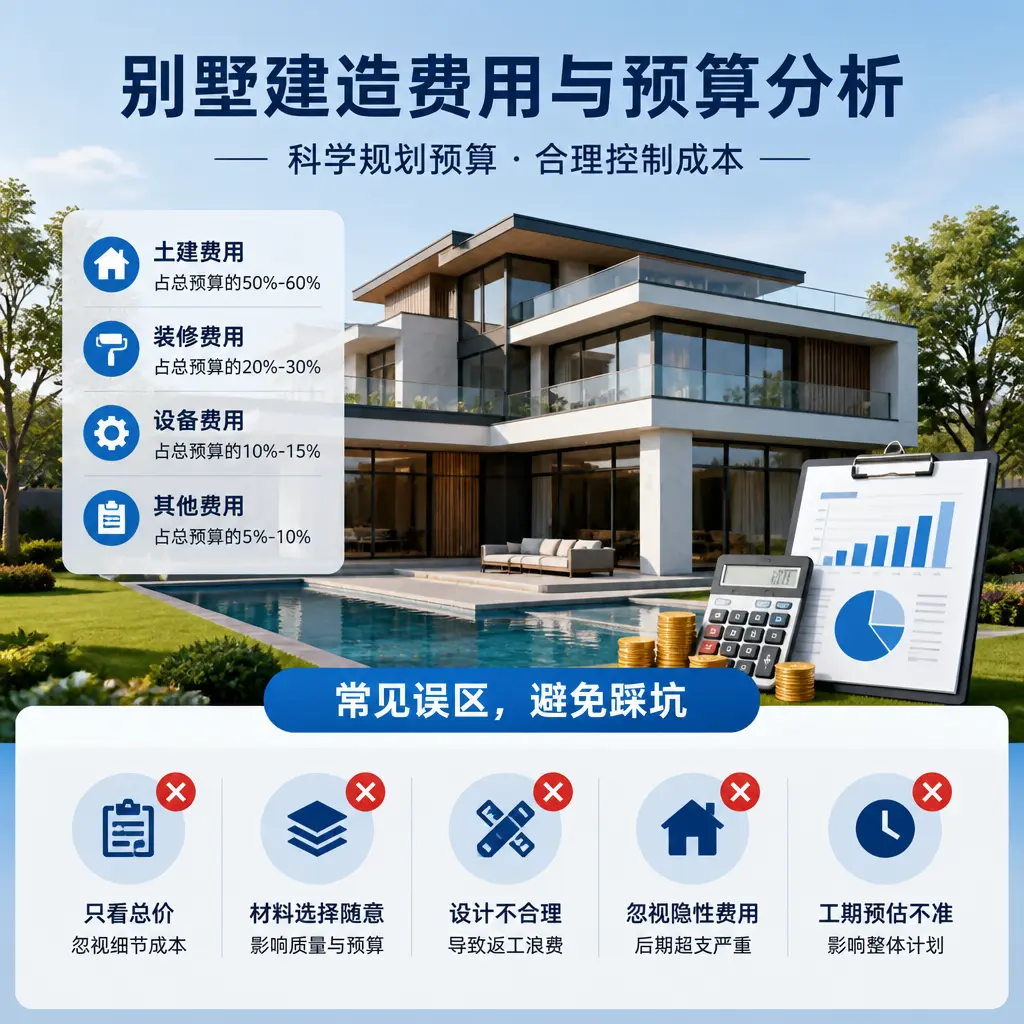 别墅建造公司推荐： 龙里 建造别墅的费用与预算分析