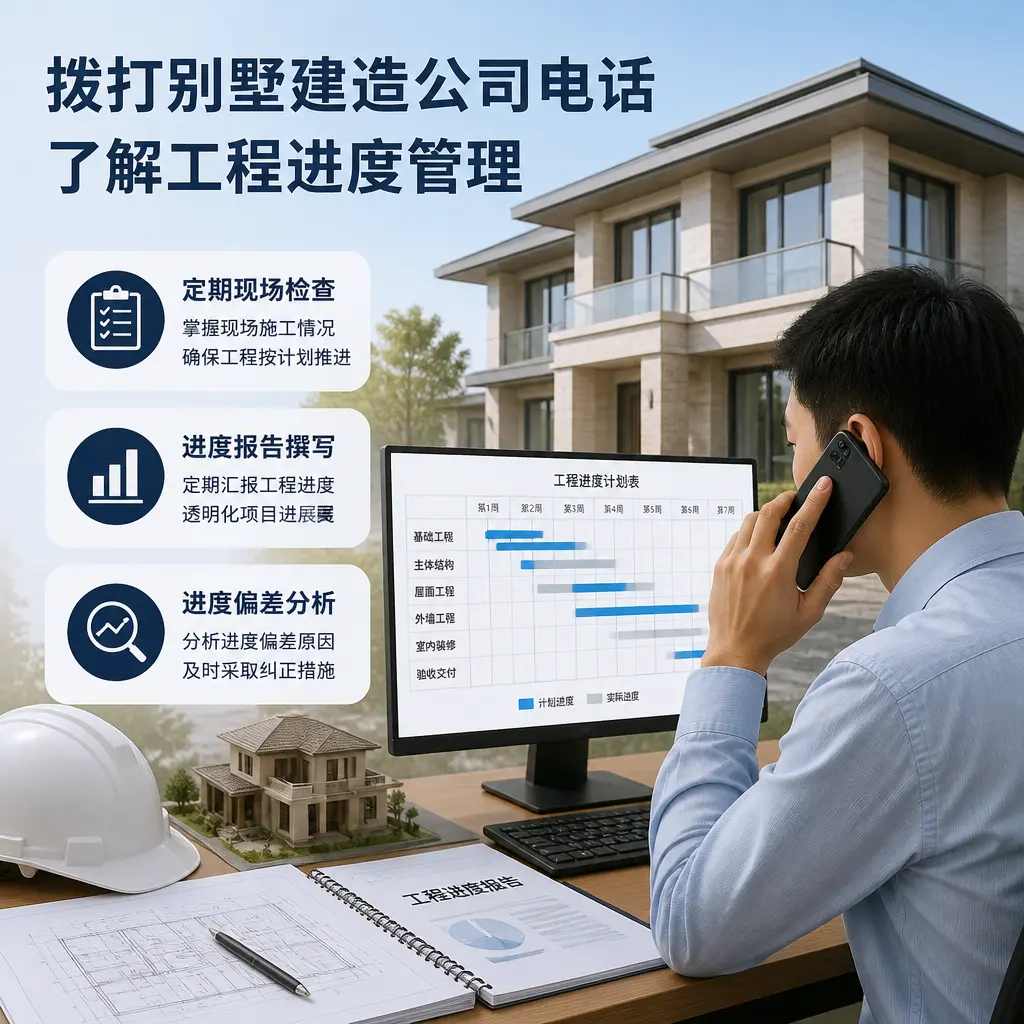 拨打龙里别墅建造公司电话，了解工程进度管理